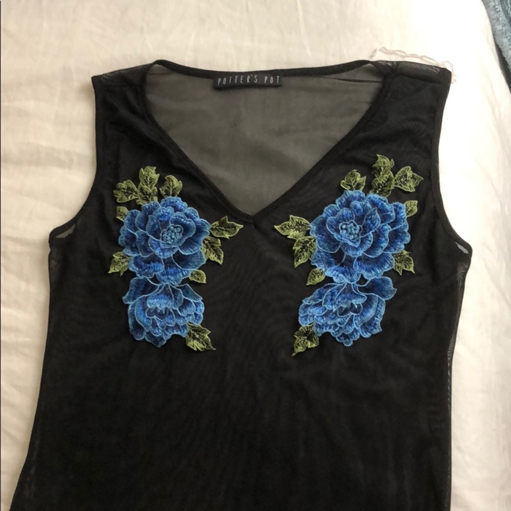 Shear Black Top